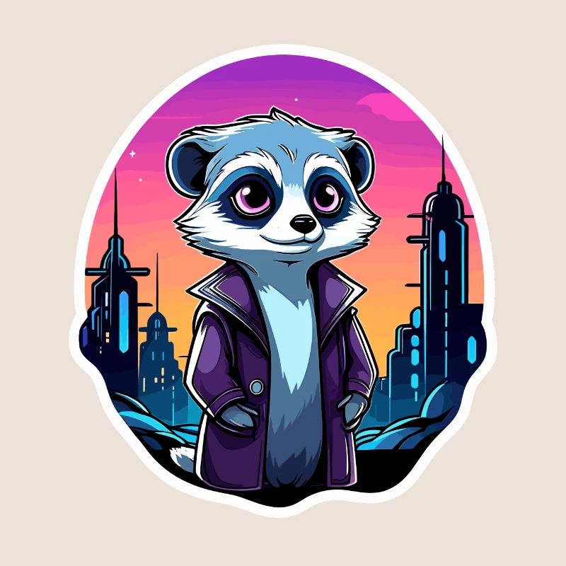 Dessin de suricate