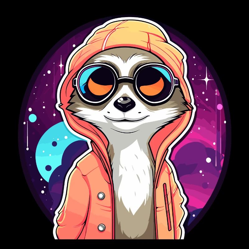 Erdmännchen Zeichnung