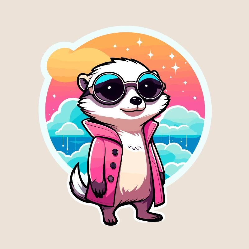 Erdmännchen Zeichnung