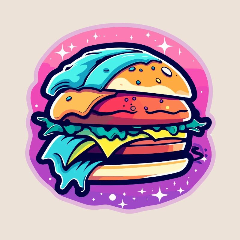 Burger Illustration