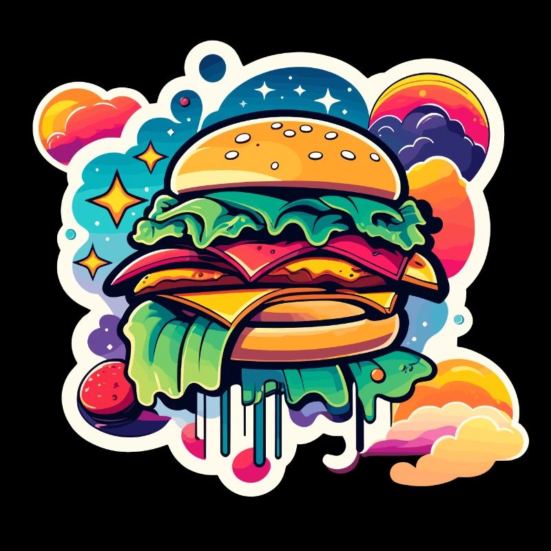 Burger Illustration