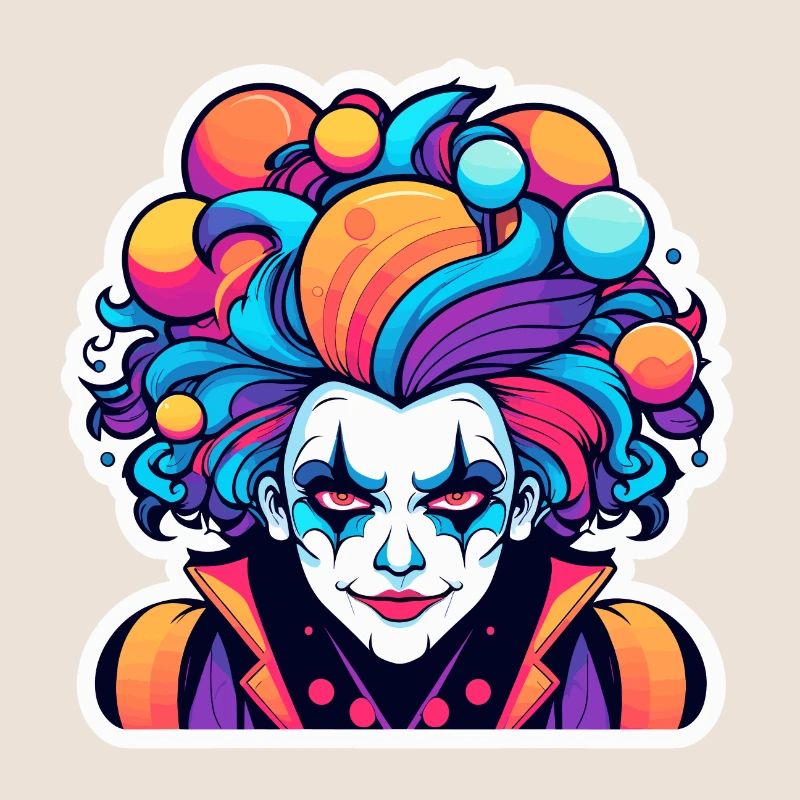Dessin de clown