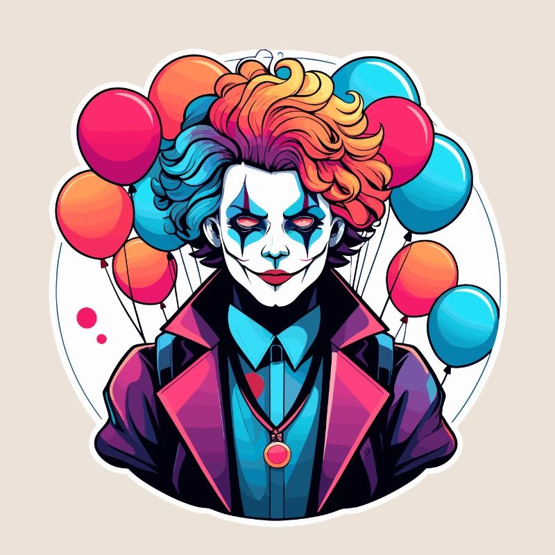 Clown Drawing