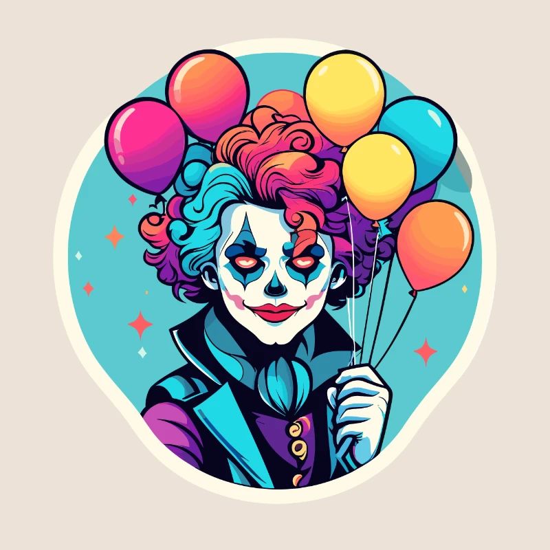 Dessin de clown