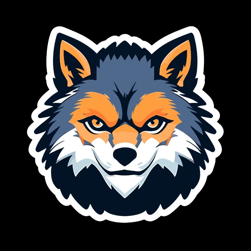 loup-garou Halloween illustration