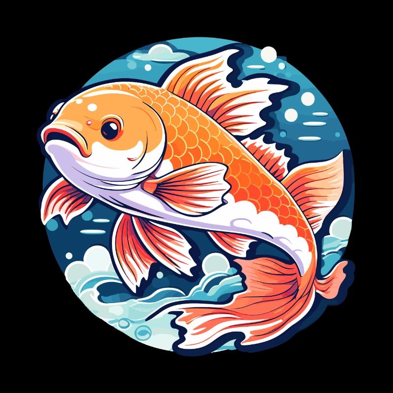 Koi Carp Drawing