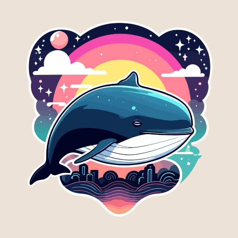 Illustration de baleine