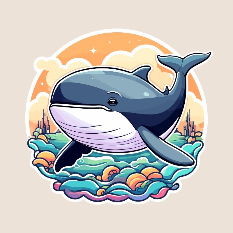 Illustration de baleine