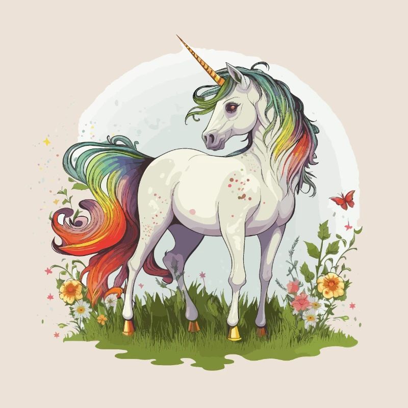 Regenbogen-Einhorn