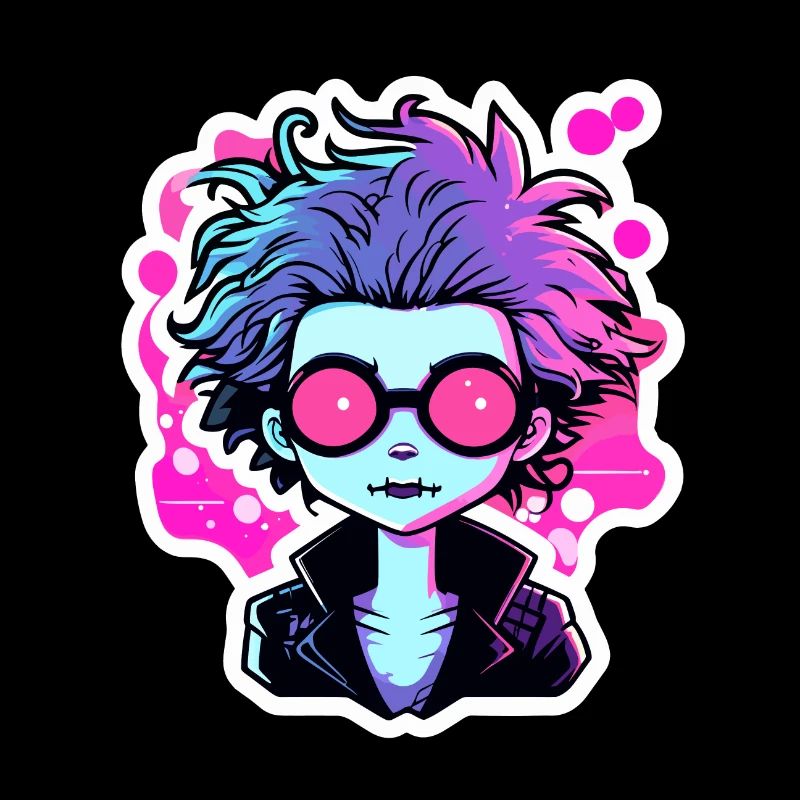 Illustration de zombie mignon