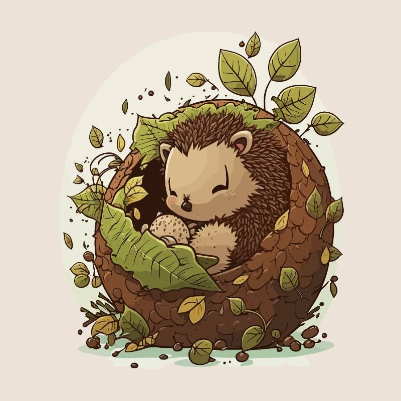 Cozy Hedgehog