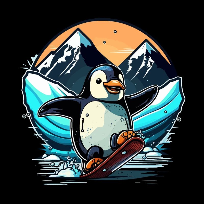 Pingouin heureux