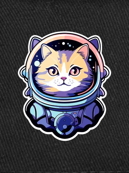 Illustration d’astronaute chat