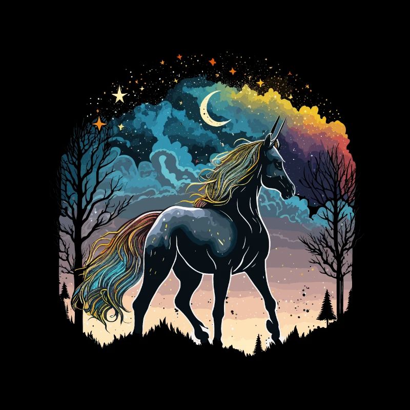 Regenbogen-Einhorn
