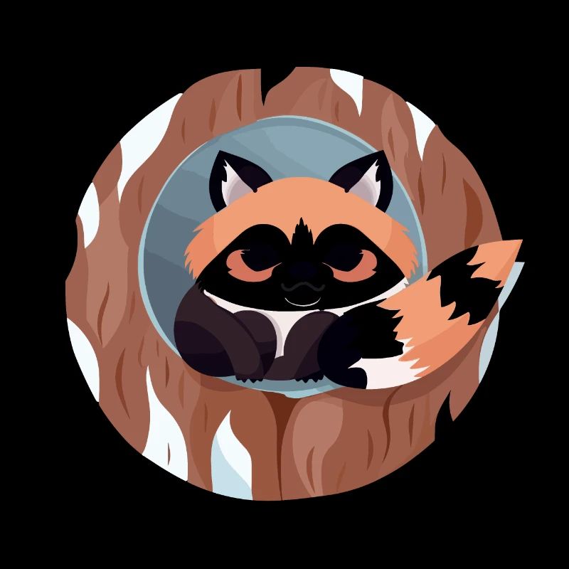 Panda roux câlin