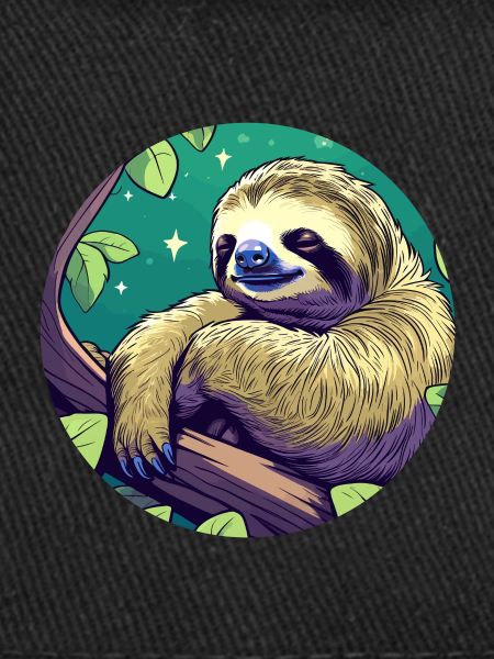 Sleeping Sloth Illustration
