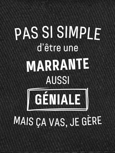 Marrante GÉNIALE