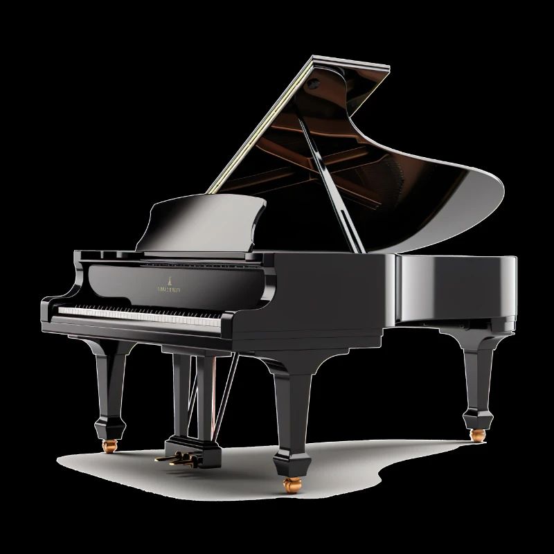 Le piano à queue a une large gamme de sonorités