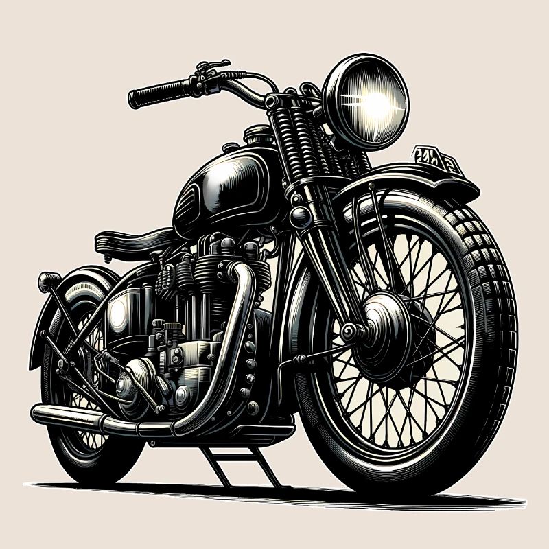 Motorrad Design, Vintage