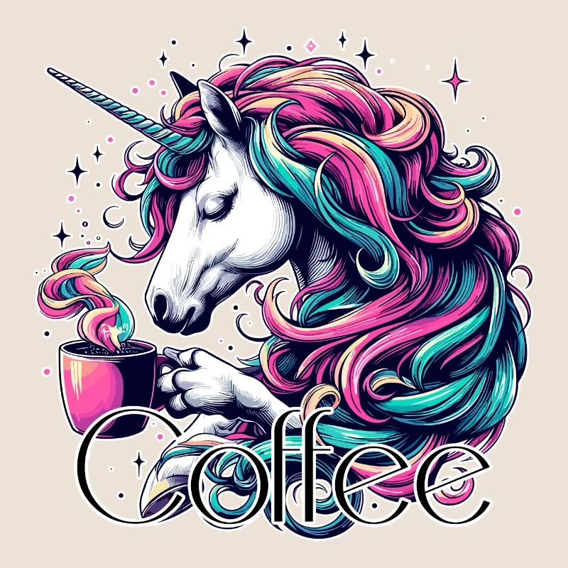 Einhorn Kaffee Geschenk