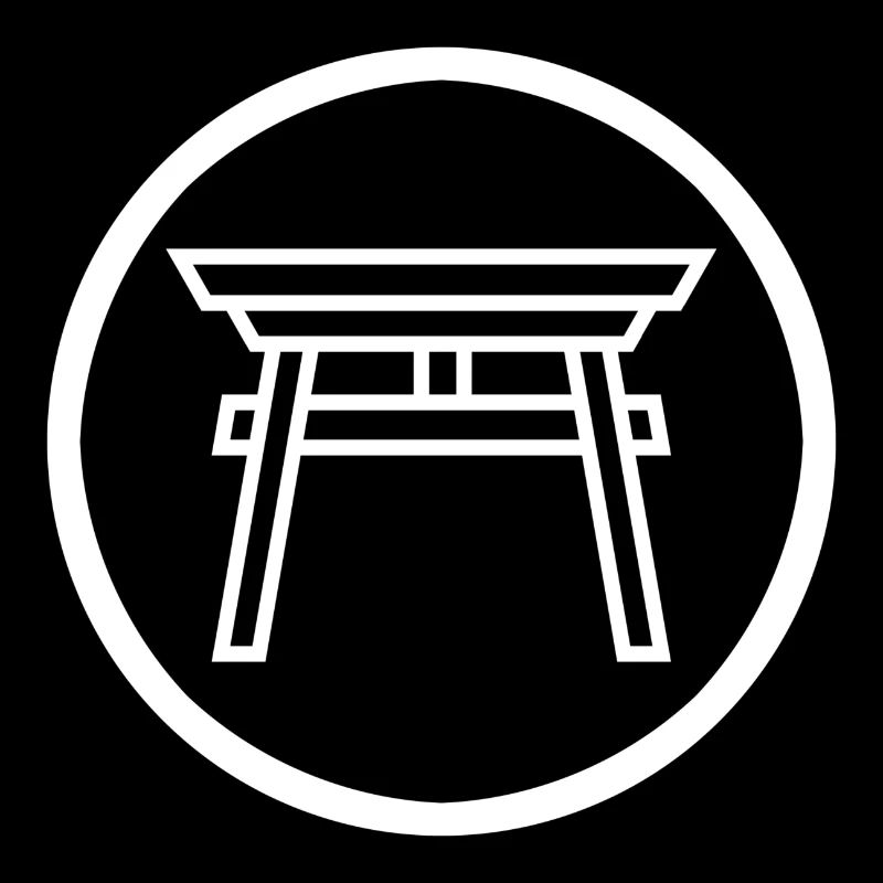 Couleur blanche torii