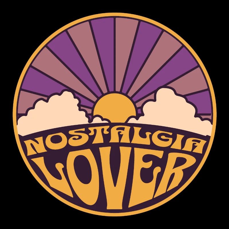 Nostalgia Lover Retro Sunset