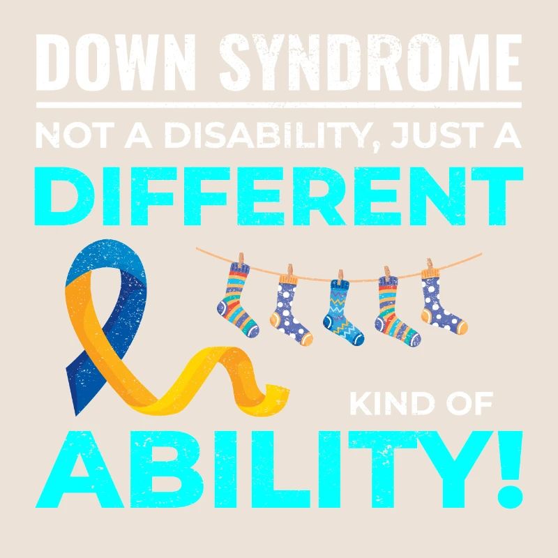 Down Syndrome Awareness Different Ability