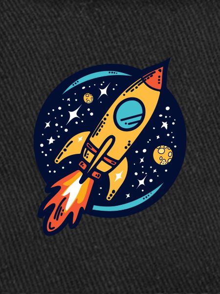 Fusée voyageant dans l’espace