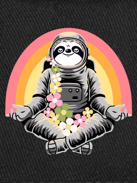 Sloth doing yoga