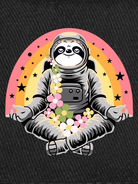 Sloth doing yoga