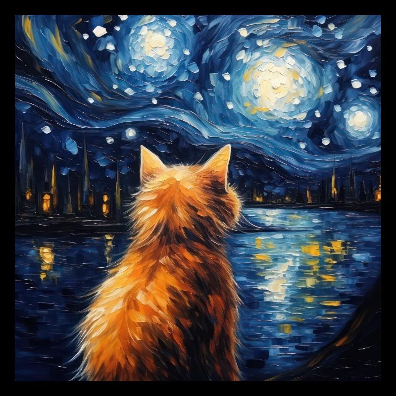 Chat, Motif De Chat