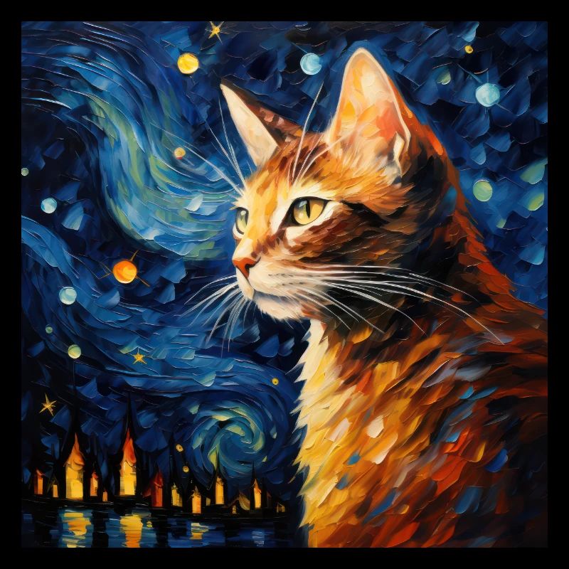 Chat, Motif De Chat