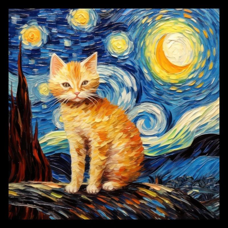 Chat, Motif De Chat