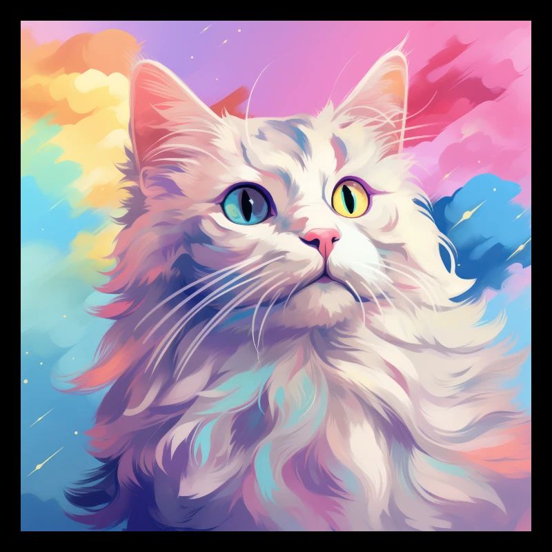 chat, motif de chat, anime, cadeau, idées cadeaux