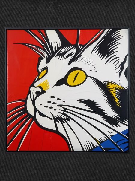 Cat, cat motif, comic