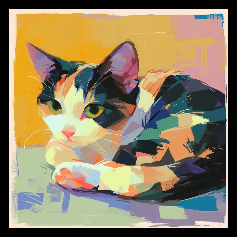 Chat, Motif De Chat