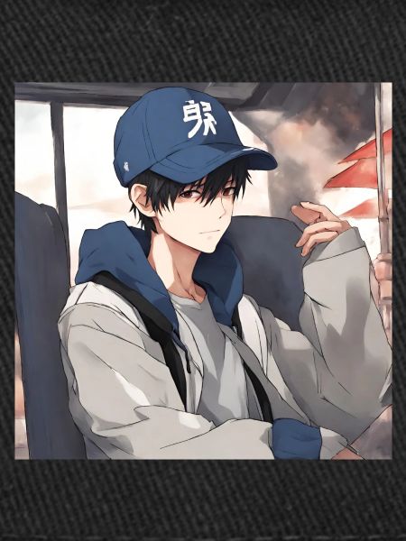 Anime geek boy