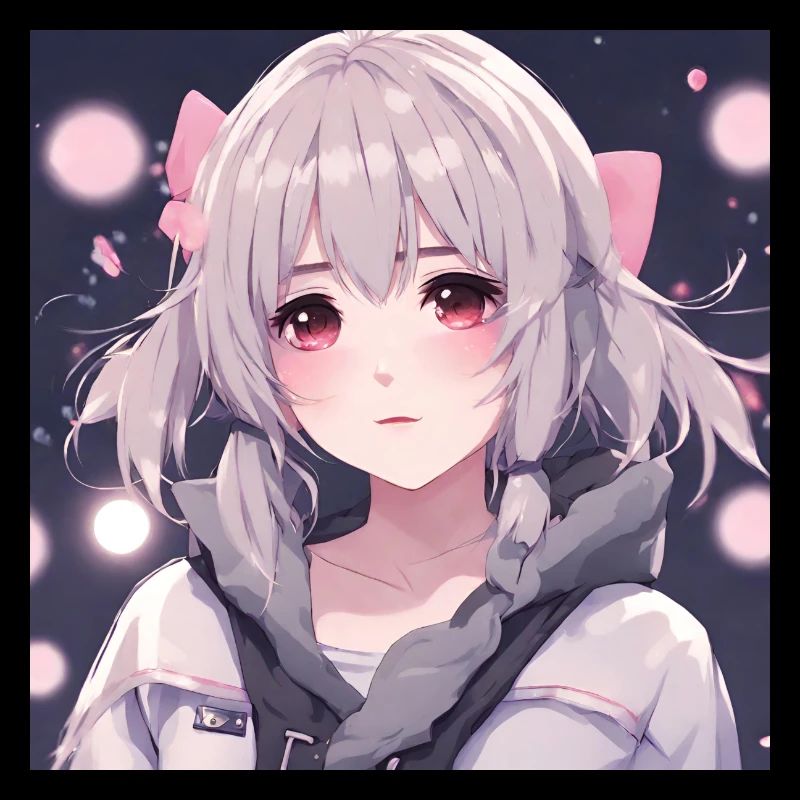 Niedliches Mädchen Anime