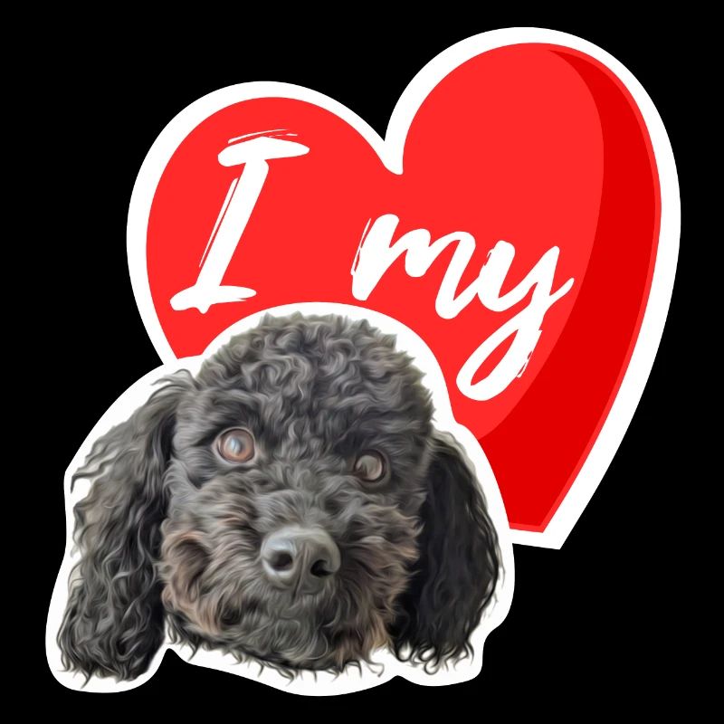 J’adore mon caniche