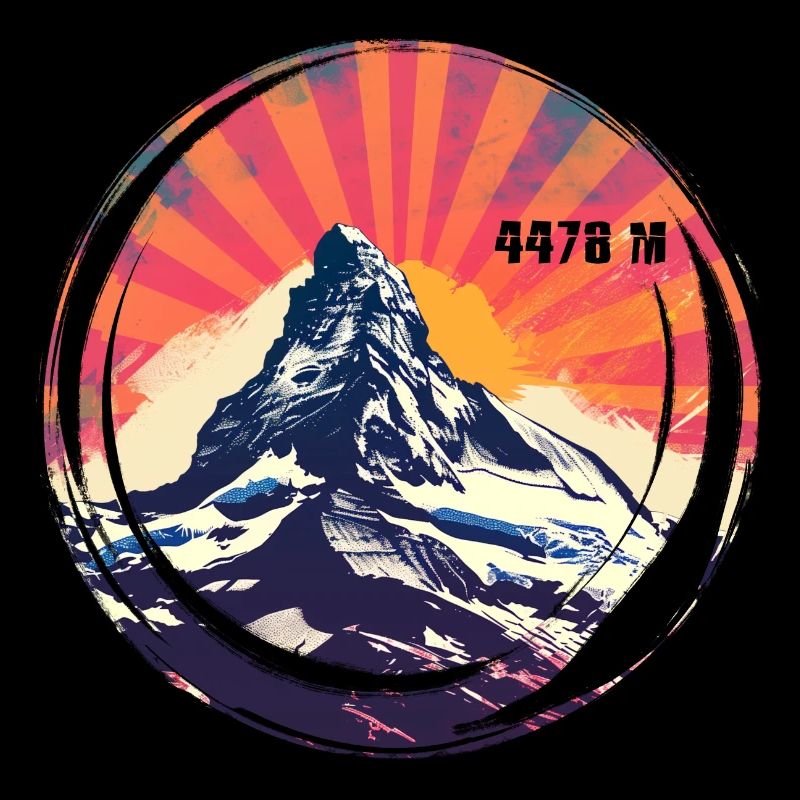 Matterhorn Heights Hiking Zermatt Keepsake Gift