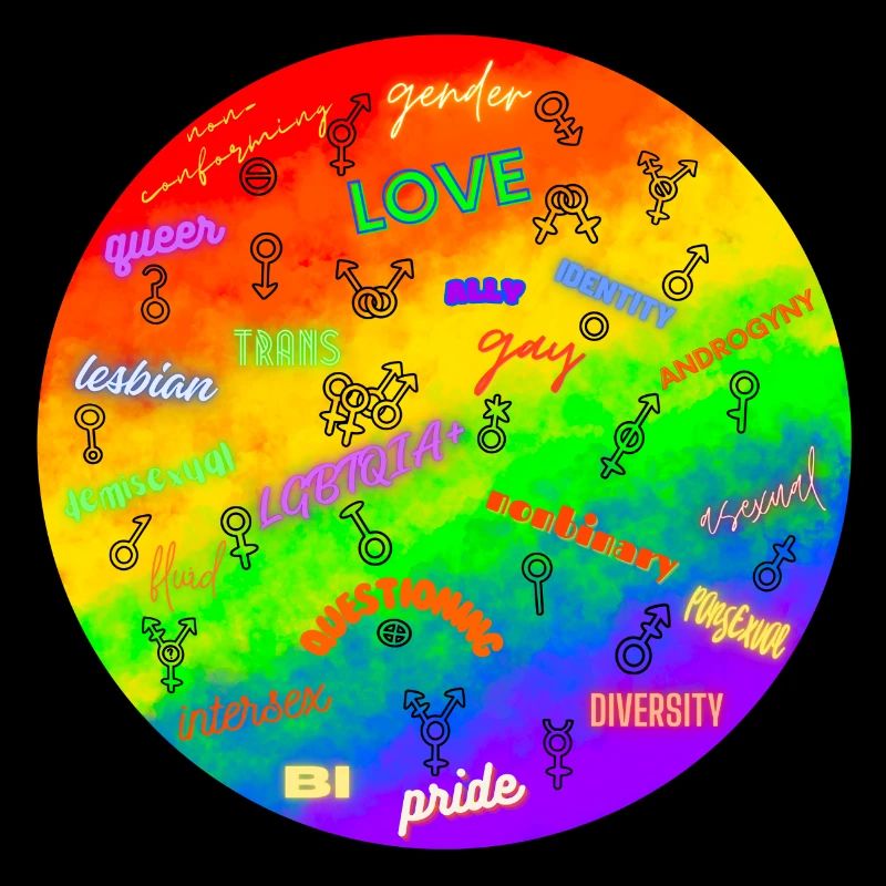 Conception de la fierté LGBTQIA+