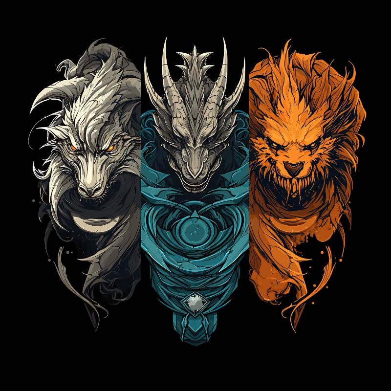 Gods of the Three Unification