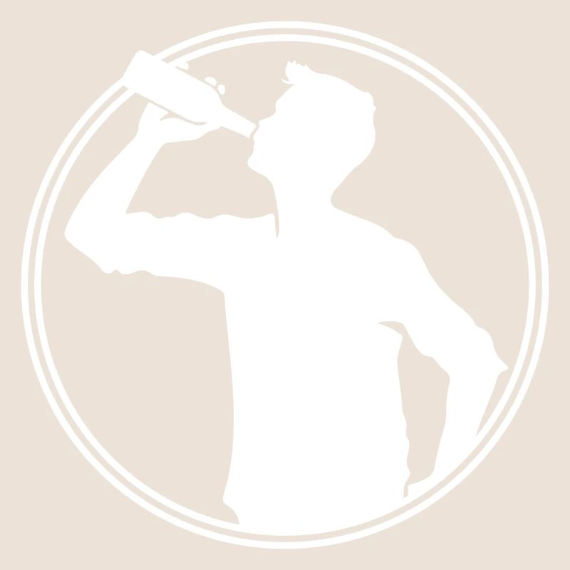 Drinker Beer Silhouette