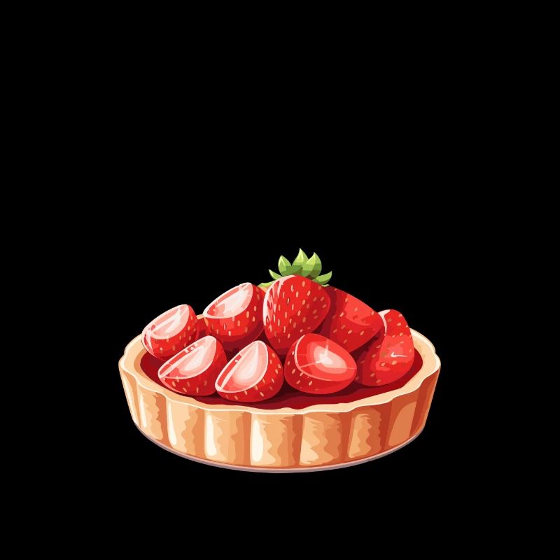 Erdbeerkuchen