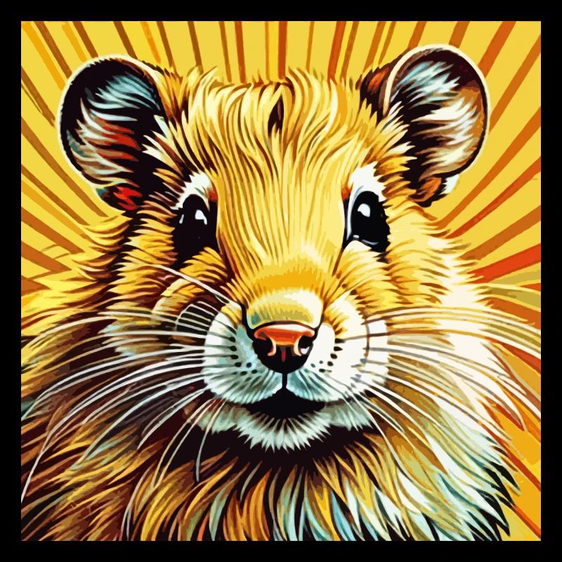 Hamster doré