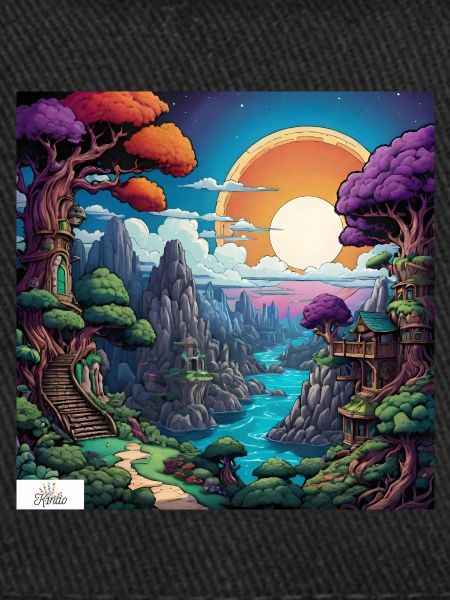 Comic world dreamscape