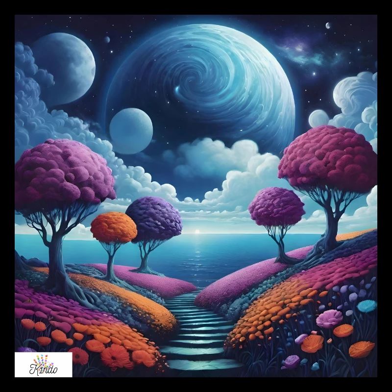 Weg der Harmonie Traumlandschaft