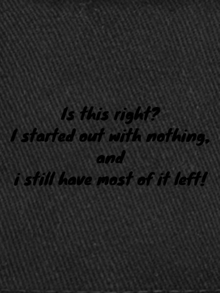 Nothing left