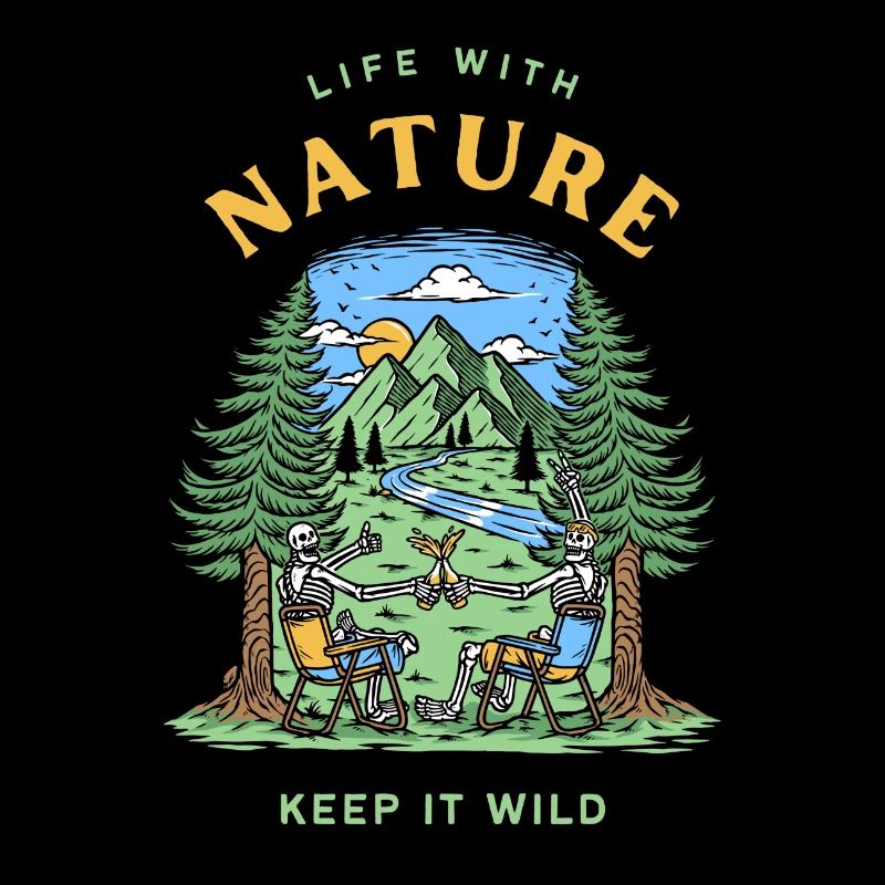 La vie avec la nature