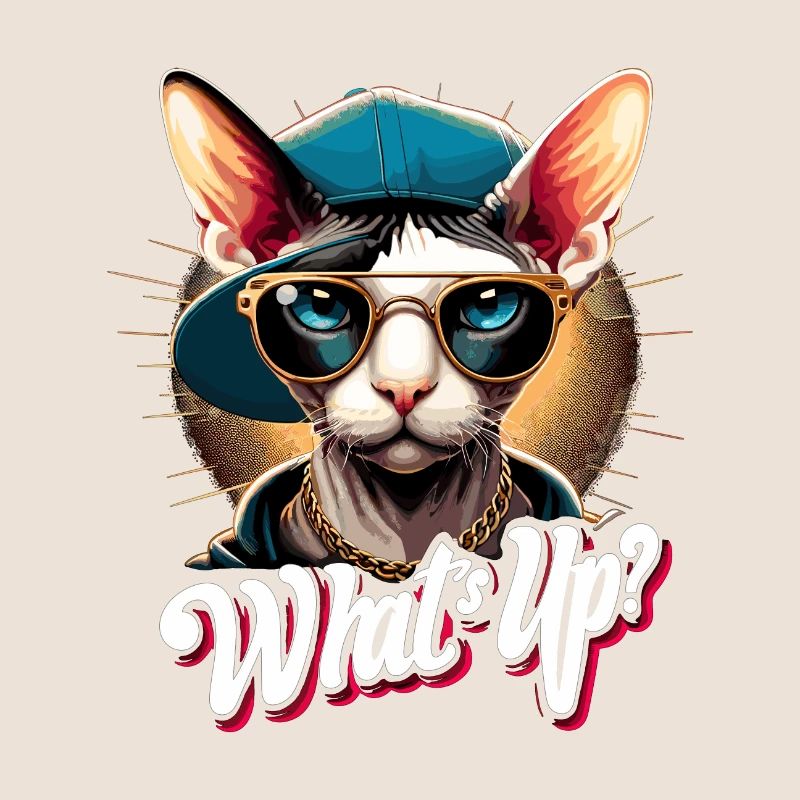 Cornish Rex Was geht ab Katze Geschenk